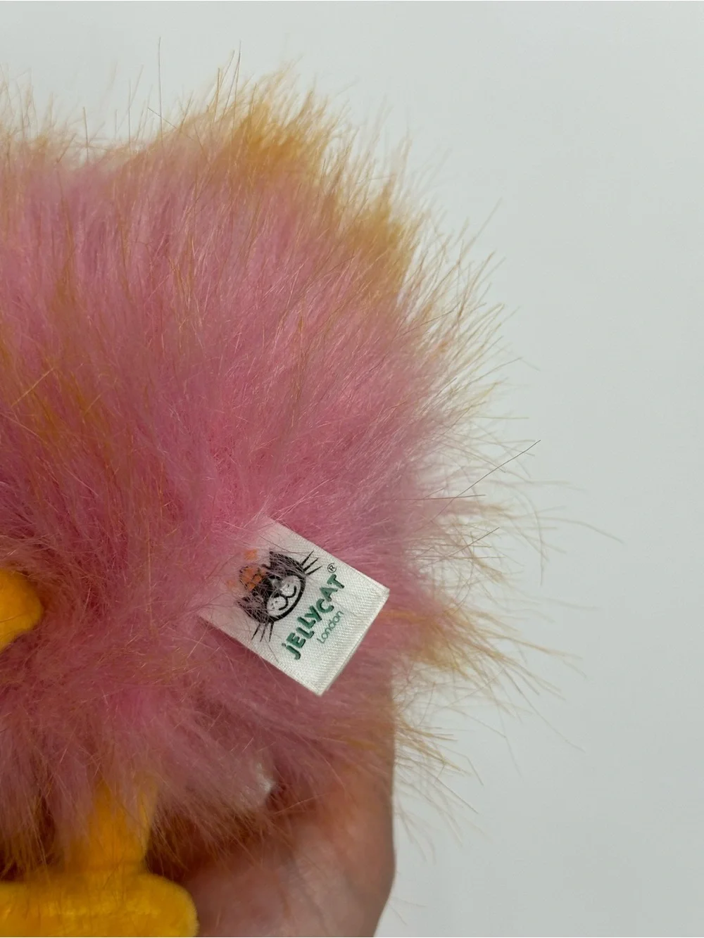 Jellycat Crazy Chick pink 6” retired plush - Picture 5 of 5